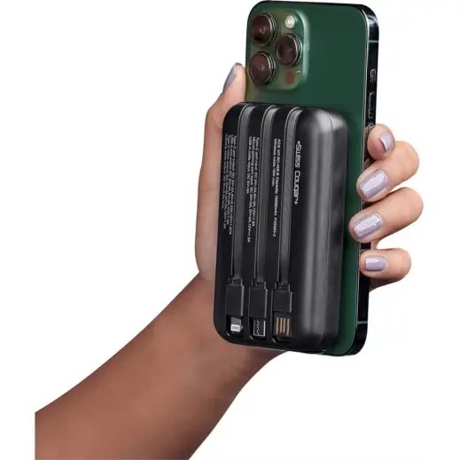 Swiss Cougar Argos FC 20W Wireless Charging Magnetic Power Bank Phone Magnet